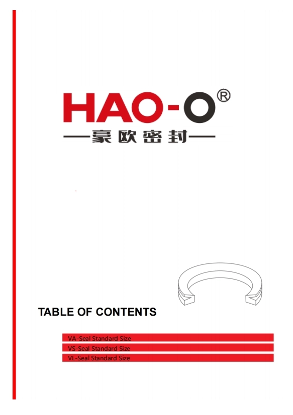 Catalogue HAO-O Seal V-SEAL