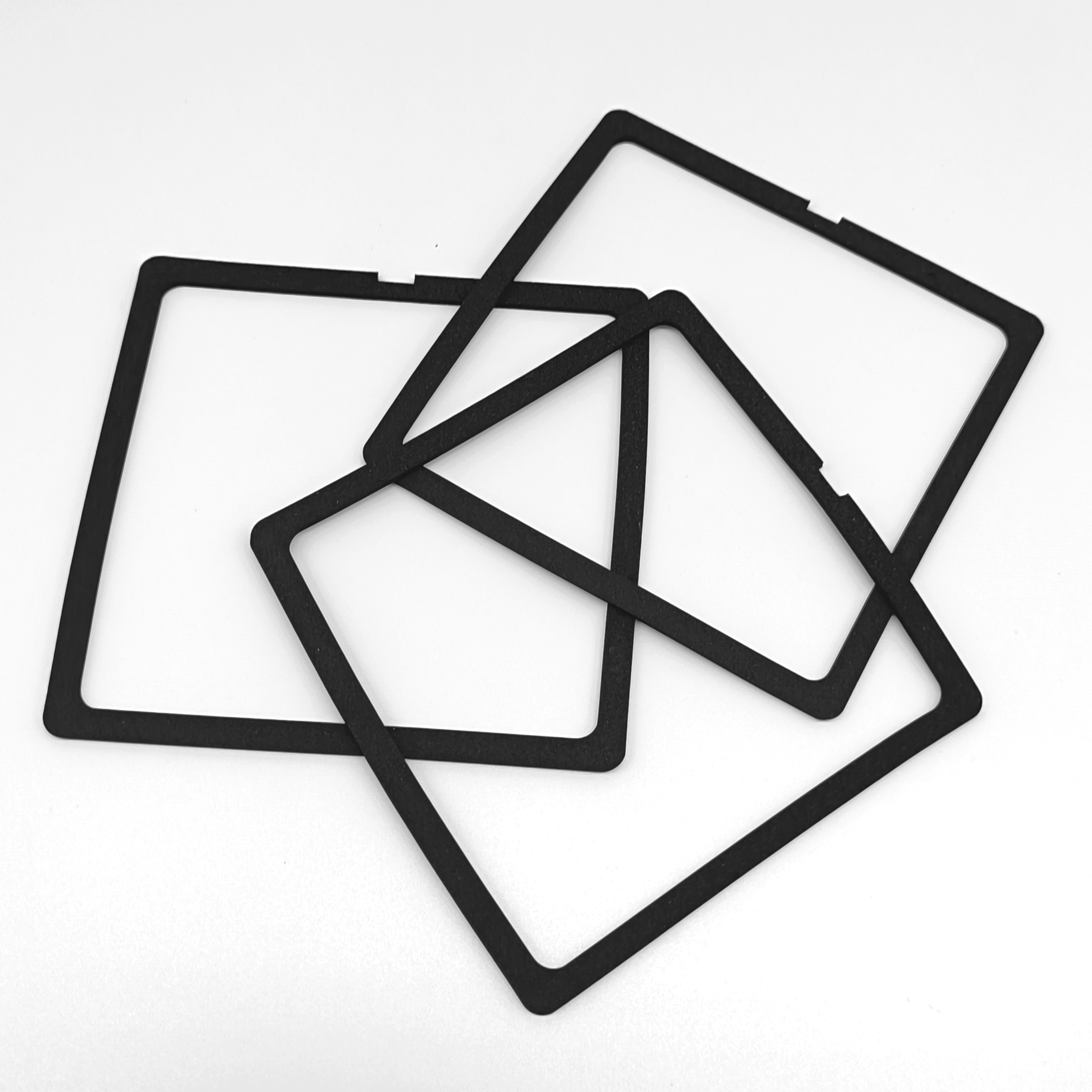 Coussinets en mousse carr&eacute;s adh&eacute;sifs personnalis&eacute;s